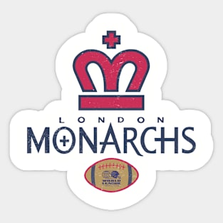 London Monarchs Football Sticker